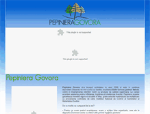 Tablet Screenshot of pepiniera-govora.ro